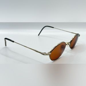 Modo 866 Gold Oval Sunglasses Frames Only